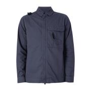 Kadet Overshirt Jakke Marineblå