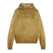 Sweatshirt med en vintageeffekt