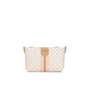 Beige Skuldertaske E443740D412