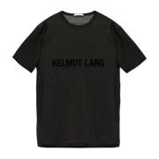 Gennemsigtig T-shirt med Logo