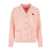 Pink Bomuld Cardigan