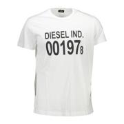 T-shirt med fedt logo print