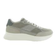 Taupe Nubuck Jet Runner Sneakers