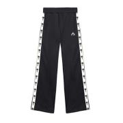 Vintage Vibe Track Pants med Palm Broderi