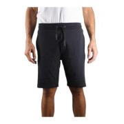 Veronese Side Logo Sorte Bomuldsshorts