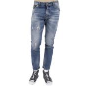 Elegante Slim-Fit Bomuld Jeans til Mænd