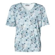 Kelyn T-shirt med kunstnerisk print