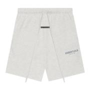 Essentials Sweatshort Lyse Hvede Havregryn