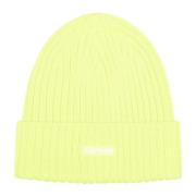 Begrænset udgave Overdyed Beanie Lyse Lime