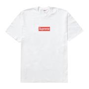 Begrænset udgave Box Logo Tee Hvid