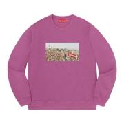 Begrænset udgave Aerial Crewneck Bright Purple