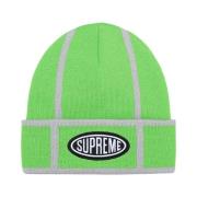 Begrænset udgave Lime Grid Beanie