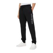 Logo Print Jogger Bukser - Sort