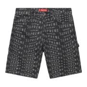 Begrænset udgave Warp Jacquard Denim Shorts