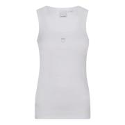 Ribbet Tank Top Lommeregner Stil