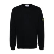 Blå Crew Neck Sweater