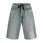 Denim Bermuda Shorts