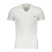 Hvid Slim Fit V-Neck Tee