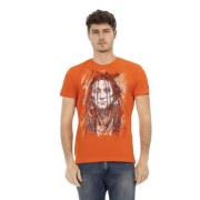 Stilfuld Orange Kortærmet T-shirt