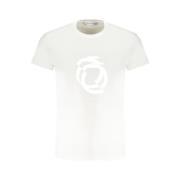 Tryk Logo Rund Hals T-Shirt