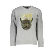 Elegant Grå Designer Sweatshirt