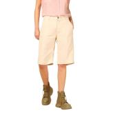 Straight Chino Bermuda Shorts i Tencel og Linned