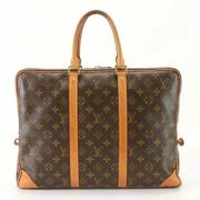 Pre-owned Canvas louis-vuitton-tasker