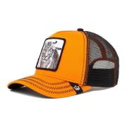 Orange Tiger Cap