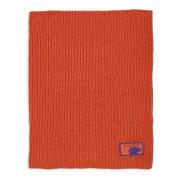 Orange Uld Cashmere Halsvarmer