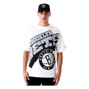 NBA Nets Hvid T-shirt