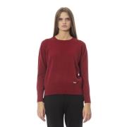 Luksuriøs Wool-Cashmere Crew Neck Sweater