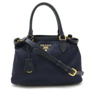 Pre-owned nylon prada-tasker