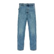 Højtaljede jeans