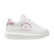 Hvide Pink Sneakers Kapri