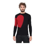 Heart Graphic Crewneck Sweater