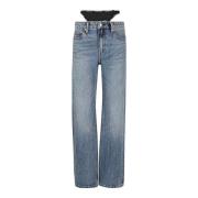 Afslappede Mid Rise Jeans