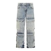 Cargo Denim Jeans