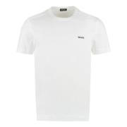 Bomuld T-shirt med Logo