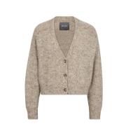 Varm Strik Cardigan Tannin