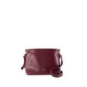 Burgundy Mini Crossbody Taske