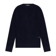 Ribstrikket sweater