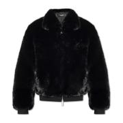 Faux fur jakke