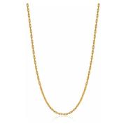 Mens Gold Paperclip Chain