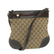 Pre-owned Canvas gucci-tasker