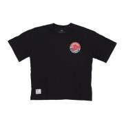 Japansk Wave Warrior Tee Sort T-shirt