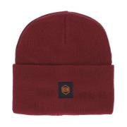 Ribstrik Balaclava Beanie Bordeaux