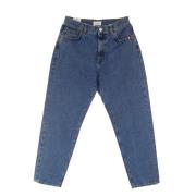 Stone Wash Denim Kvinders Jeans