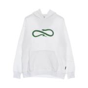 Grøn Logo Hoodie Letvægts Sweatshirt