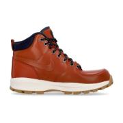 Rugged Læder High Boot Orange