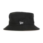 Sort Fiskerhat Essential Bucket Stil